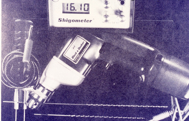 Photograph - Black and white and colour slides, D. Johnstone, Decay Detection, 1995