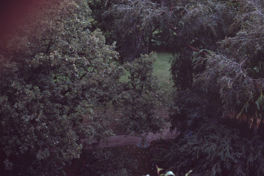 Album - 35mm Colour slides, Kodachrome, Overhead Views of Burnley Campus and the Entrance, 1982-1985