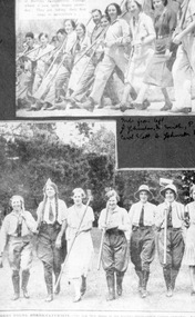 Slide - Colour slides, Students and Garden Staff, Burnley 1935, 1935