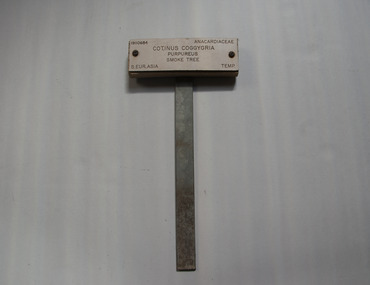 Sign, Garden Plant Label