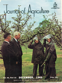 Photograph, Dept pf Agriculture, Victoria, Visit by Sir Rohan Delacombe to Burnley College, 1966