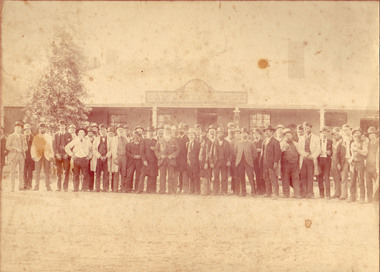 Photograph - Sepia photograph, Bruce Draper, The Hon. Alfred Deakin Reception, 08.05.2012