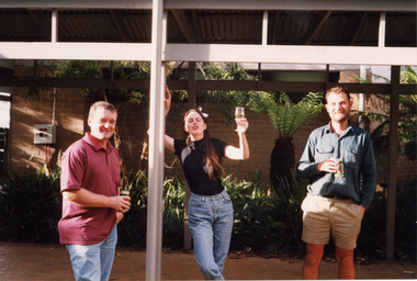 Photograph - Colour photograph, Kodak, Staff Drinks, 1998