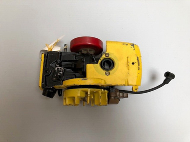 Machine - Cutaway Model, McCulloch Corporation, McCulloch Chainsaw Two-Stroke Engine