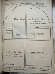 Book (item) - Register, The Orchard at Burnley Gardens, 22.05.1955