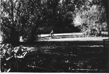 Photograph - Black and white photograph, E.M. Gibson, Luffman Ponds, March/April 1942