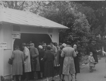 Photograph - Black and white photograph, E.M. Gibson, Pruning Day 1948, 03.07.1948