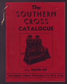Book, "The Harbour" Newspaper & Publishing Co Ltd, Southern Cross Catalogue 1939-40, 1939