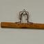 trouser hanger with local advertising of merchant store in Port Fairy