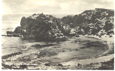 Postcard - Photograph, Rocky Coast, Port Fairy