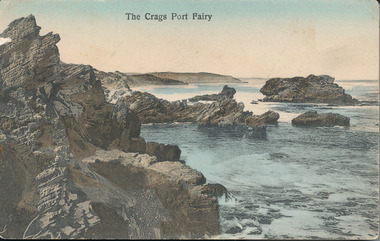 Postcard, A.C. Aberline, The Crags