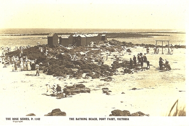 Postcard, South Beach  dated 1916, 1916