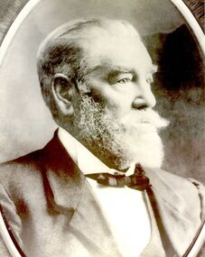 Photograph, C Bourne, Mayor of Borough of Port Fairy 1888