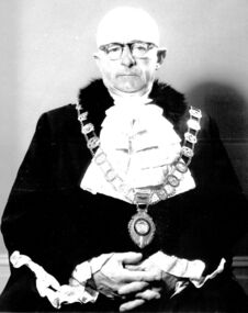 Photograph, E P Guyett Mayor of Borough of Port Fairy 1964-1967