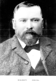 Photograph, Cr M Scott Shire Belfast President 1903-04