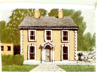 Painting - Painting, Watercolour, Jake McInnes' old home now Belfast Close