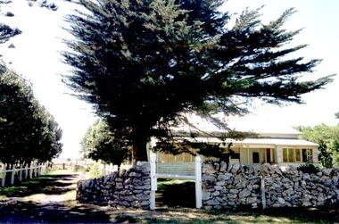 Photograph, Albert Rd NS Section house removed c1995