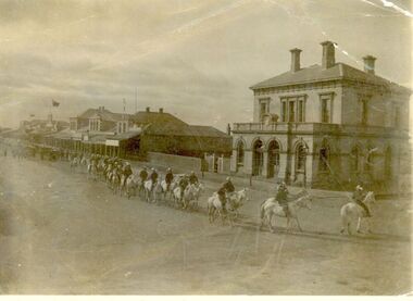 Photograph, Light Horse- Procession