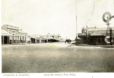 Photograph, Stretch and Leddin, Sackville Street from Bank Street cnr