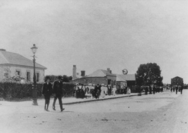 Photograph, c1900 Bank St