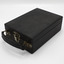 Leatherette case that the projector folds into