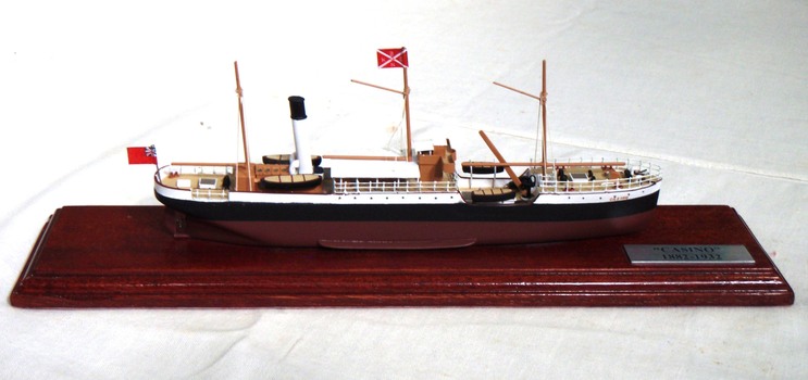 Small wooden model of S.S.Casino