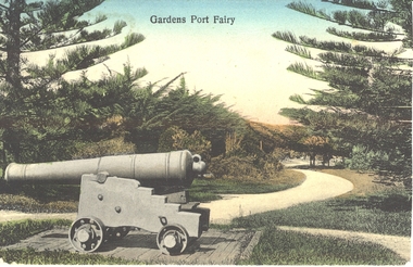 Postcard, Gardens, Port Fairy