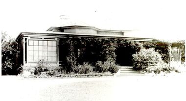 An aspect of Boodcarra Homestead with large vine-shaded verandah