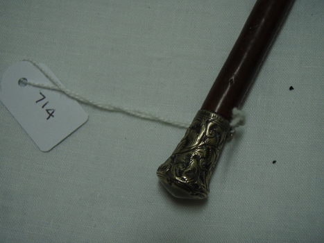 Detail of silver decoration on Ferrule 