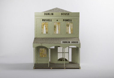 Mixed media - Model, Dublin House, Early 1970`s