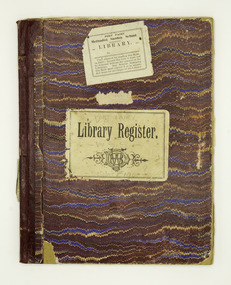 Book - Journal Methodist Sunday School from May 1904 to November 1917, Wesleyan Book Depot