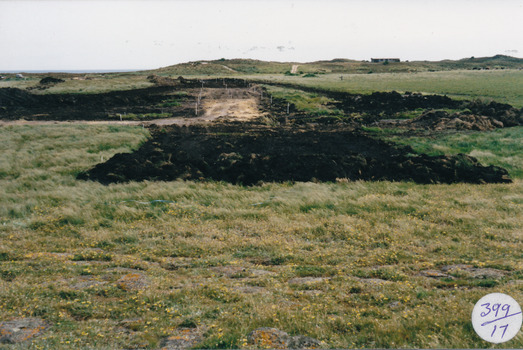 Road building on South Beach Estate