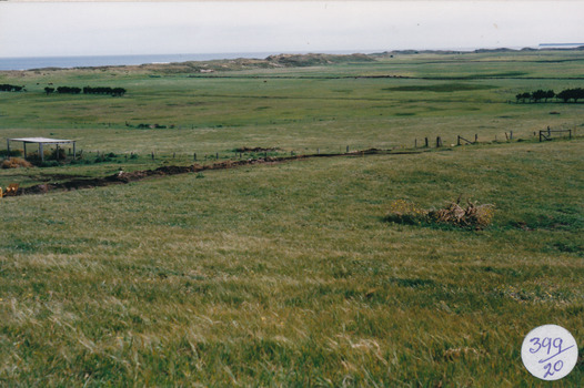 Hills above South Beach Estate looking to sea