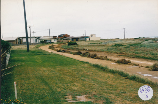 Ocean Drive being graded and widened