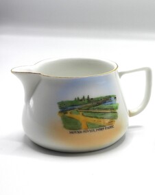 Souvenir - Milk Jug, IBC ROYAL SCENIC CHINA
