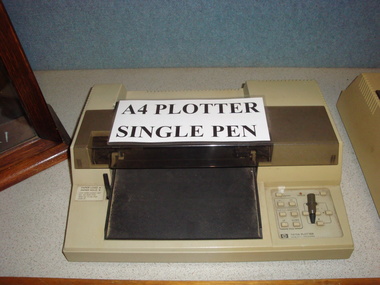Digital Plotter, Estimated 1980's