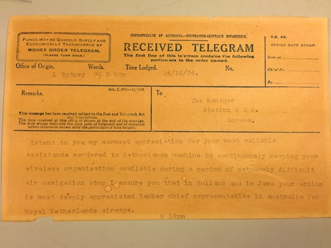 Printed black text on beige paper