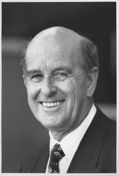 Portrait of smiling man wearing suit and tie
