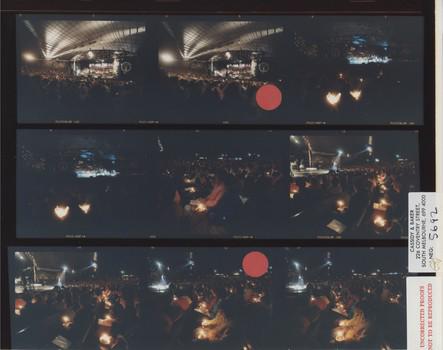 Audience watching Carols by Candlelight in 1987