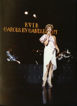Joan McInnes on stage at Carols
