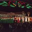 Brian Naylor, choirs and artists gather on stage for the final song