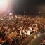 Audience in Sidney Myer Music Bowl, holding candles