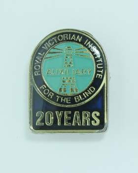 20 years badge for auxiliary members