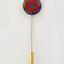 Guiding Light symbol on red background with 'Association for the Blind honorary service' around the edge
