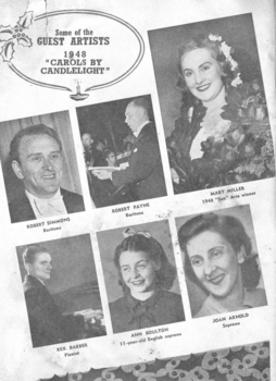 Photos of Robert Simmons, Robert Payne, Mary Miller, Rex Barber, Ann Boulton and Joan Arnold