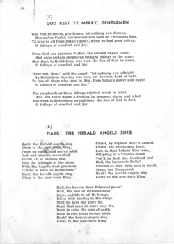 Words to God Rest Ye Merry Gentlemen and Hark! The Herald Angels Sing