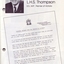 Portrait and letter from Premier Lindsay Thompson