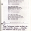 Words to Silent Night and Christmas message from Paragraphics