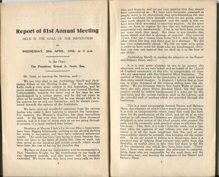 Report of the Annual General Meeting held