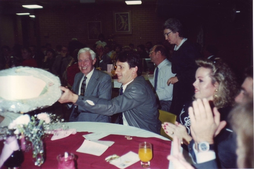 Attendees at the auction held at Brighton